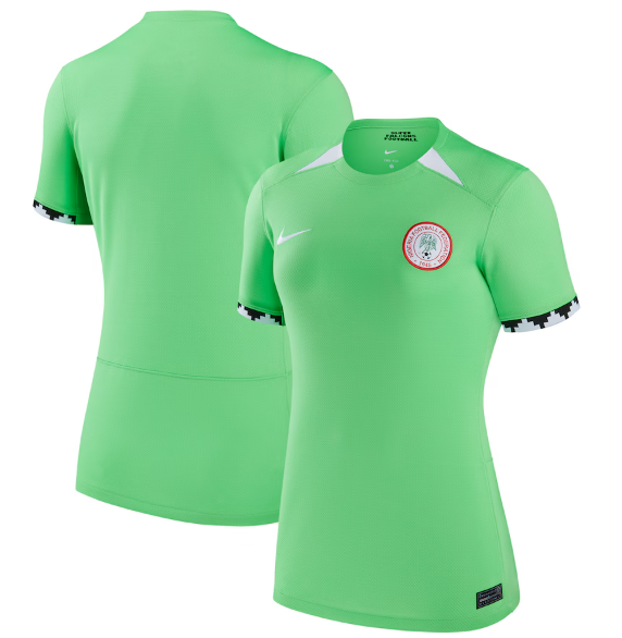Nike Nigeria WWC 2023 Womens World Cup Home Jersey -Poison Green/White