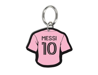 Wincraft Lionel Messi - Inter Miami Premium Acrylic Jersey Key Ring