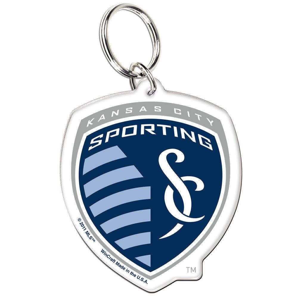 Wincraft Sporting Kansas City SKC  Premium Acrylic Key Ring