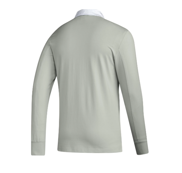 adidas SKC Sporting Kansas City 2024 MLS Long Sleeve Travel Polo Shirt - Silver/Grey