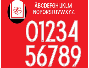 KC Current 2024 - 2026 Official Nameset ( Name and Number Set)