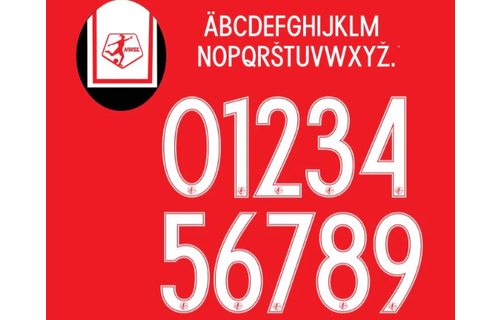 KC Current 2024 - 2026 Official Nameset ( Name and Number Set)