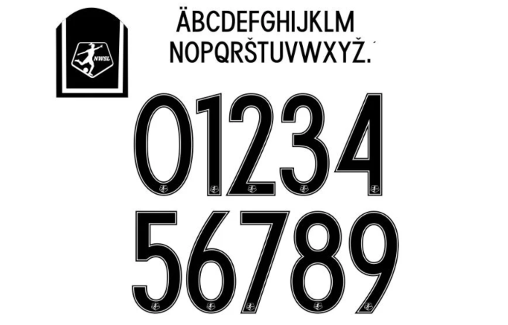 KC Current 2024 - 2026 Official Nameset ( Name and Number Set)