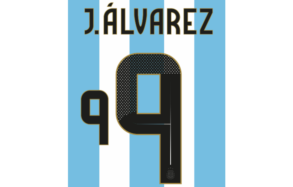 Copa America 2024 Official Nameset ( Name and Number Set)