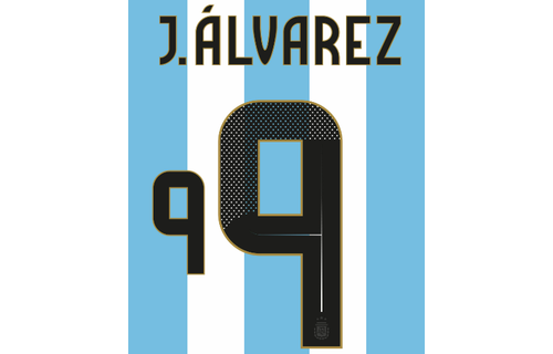 Copa America 2024 Official Nameset ( Name and Number Set)