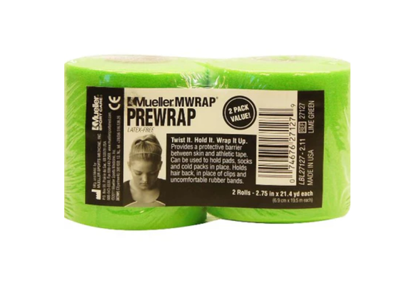 Mueller Alex Morgan MWrap 2 Pack Sports Care SideKick - Lime Green