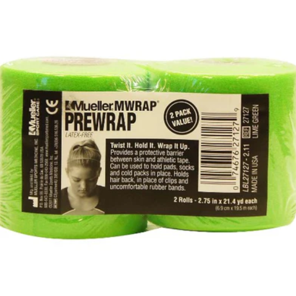 Mueller Alex Morgan MWrap 2 Pack Sports Care SideKick - Lime Green