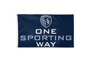 WinCraft Sporting Kansas City SKC Slogan Deluxe Flag 3'x5'