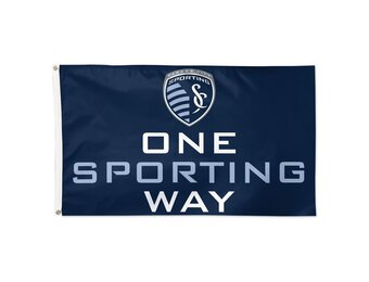 WinCraft Sporting Kansas City SKC Slogan Deluxe Flag 3'x5'