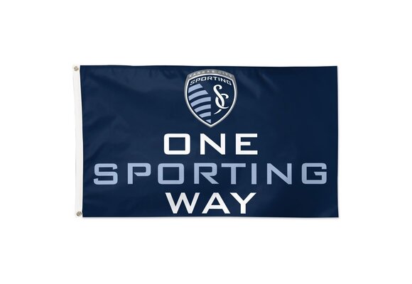 WinCraft Sporting Kansas City SKC Slogan Deluxe Flag 3'x5'