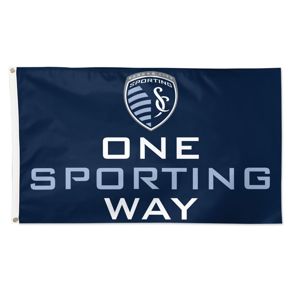 WinCraft Sporting Kansas City SKC Slogan Deluxe Flag 3'x5'