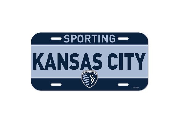 Wincraft Sporting Kansas City SKC License Plate