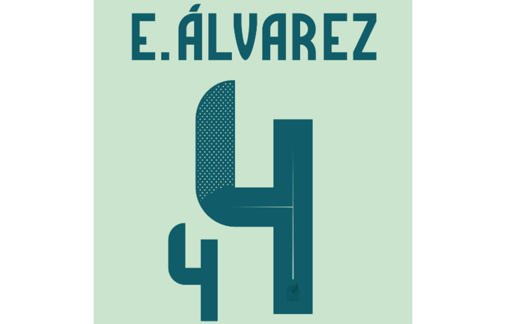 Copa America 2024 Official Nameset ( Name and Number Set)