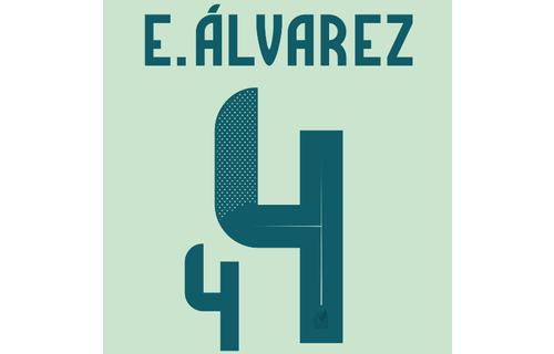 Copa America 2024 Official Nameset ( Name and Number Set)