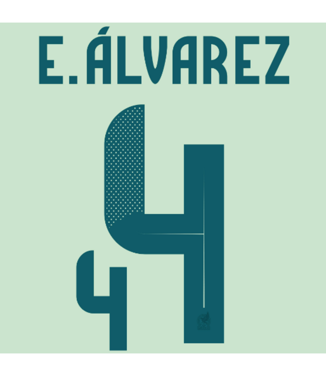 Uni-Sport Copa America 2024 Official Nameset ( Name and Number Set)