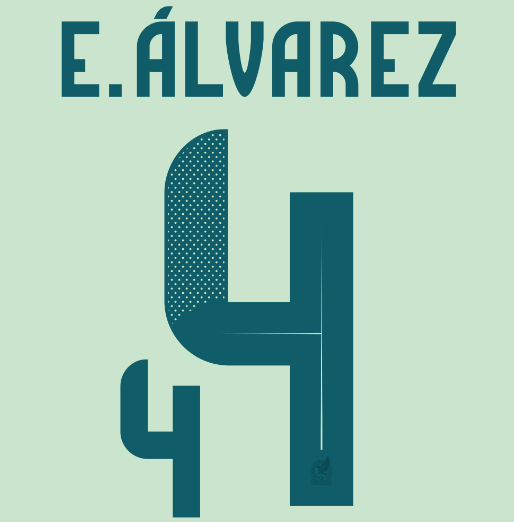 Copa America 2024 Official Nameset ( Name and Number Set)