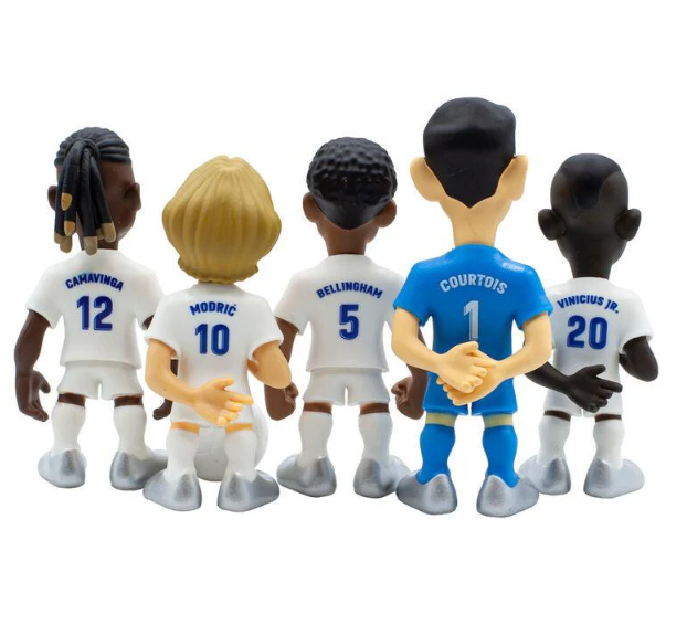 BT Real Madrid CDF Minix 7 cm - 5 Pack Figurine Set