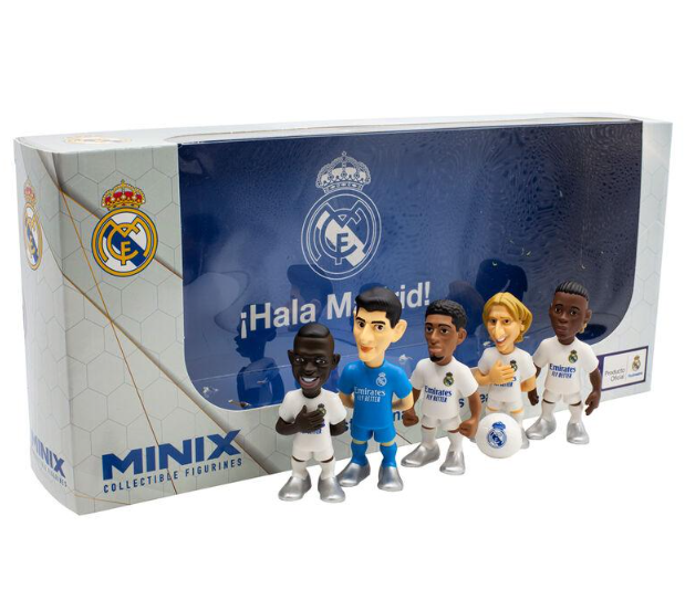 BT Real Madrid CDF Minix 7 cm - 5 Pack Figurine Set