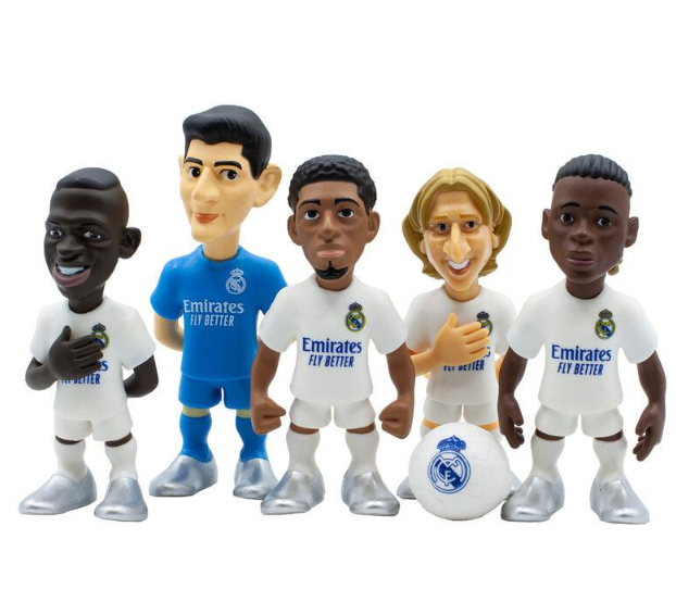 BT Real Madrid CDF Minix 7 cm - 5 Pack Figurine Set
