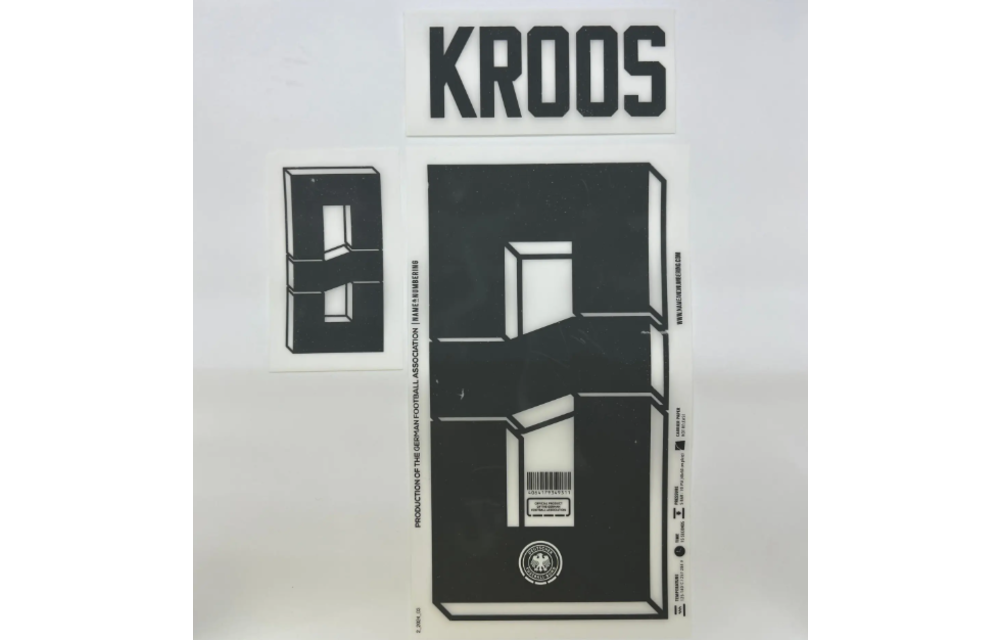 Euro 2024 Official Nameset ( Name and Number Set)