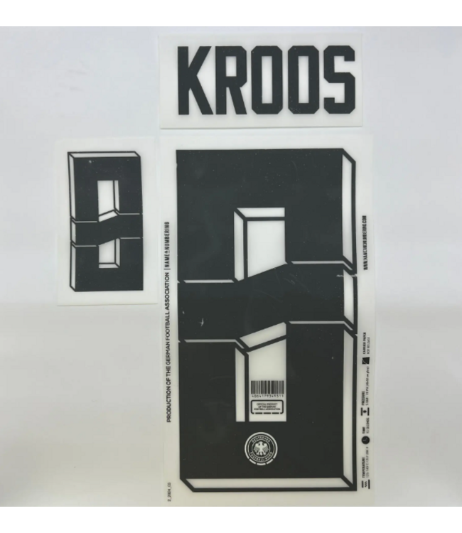 Uni-Sport Euro 2024 Official Nameset ( Name and Number Set)