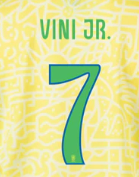 Copa America 2024 Official Nameset ( Name and Number Set)