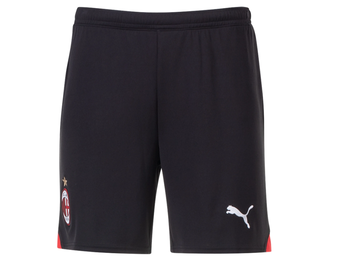 Puma AC Milan 2023 /24 Youth Home Shorts - Black/Red