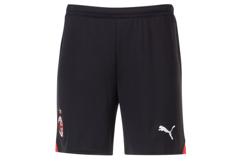 Puma AC Milan 2023 /24 Youth Home Shorts - Black/Red