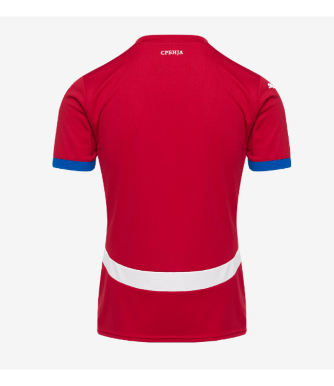 Puma Puma Serbia Euro 2024 Home Jersey - Dark Cherry/Royal