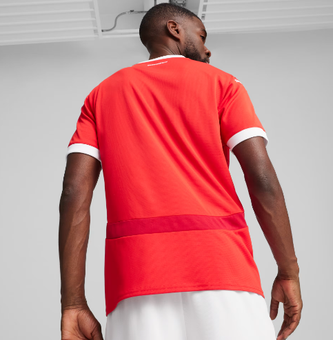 PumaAustria Euro 2024 Home Jersey - Red/Chili Pepper