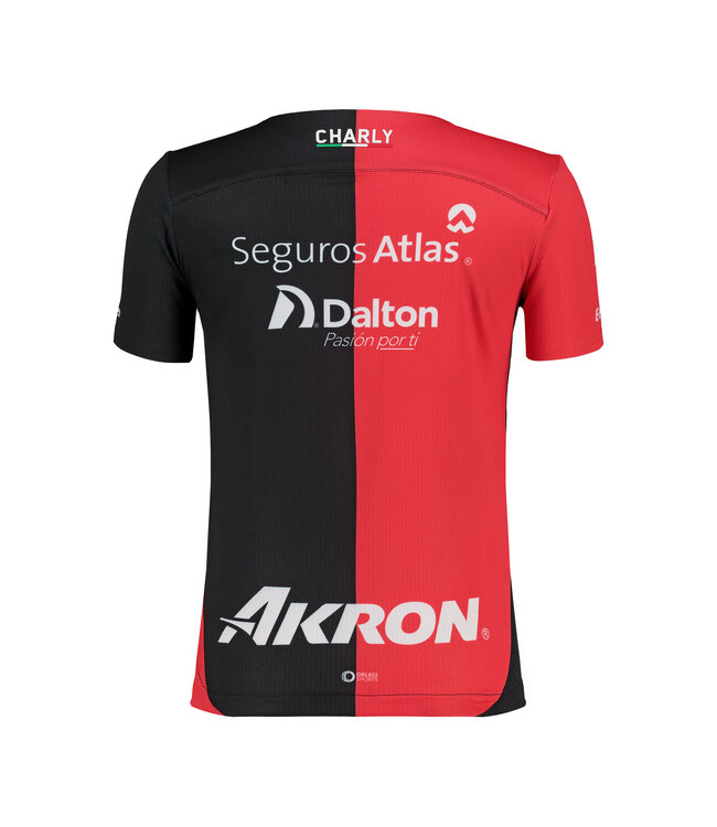 Charly Charly Atlas FC 2024-25 Youth Home Jersey - Red/Black