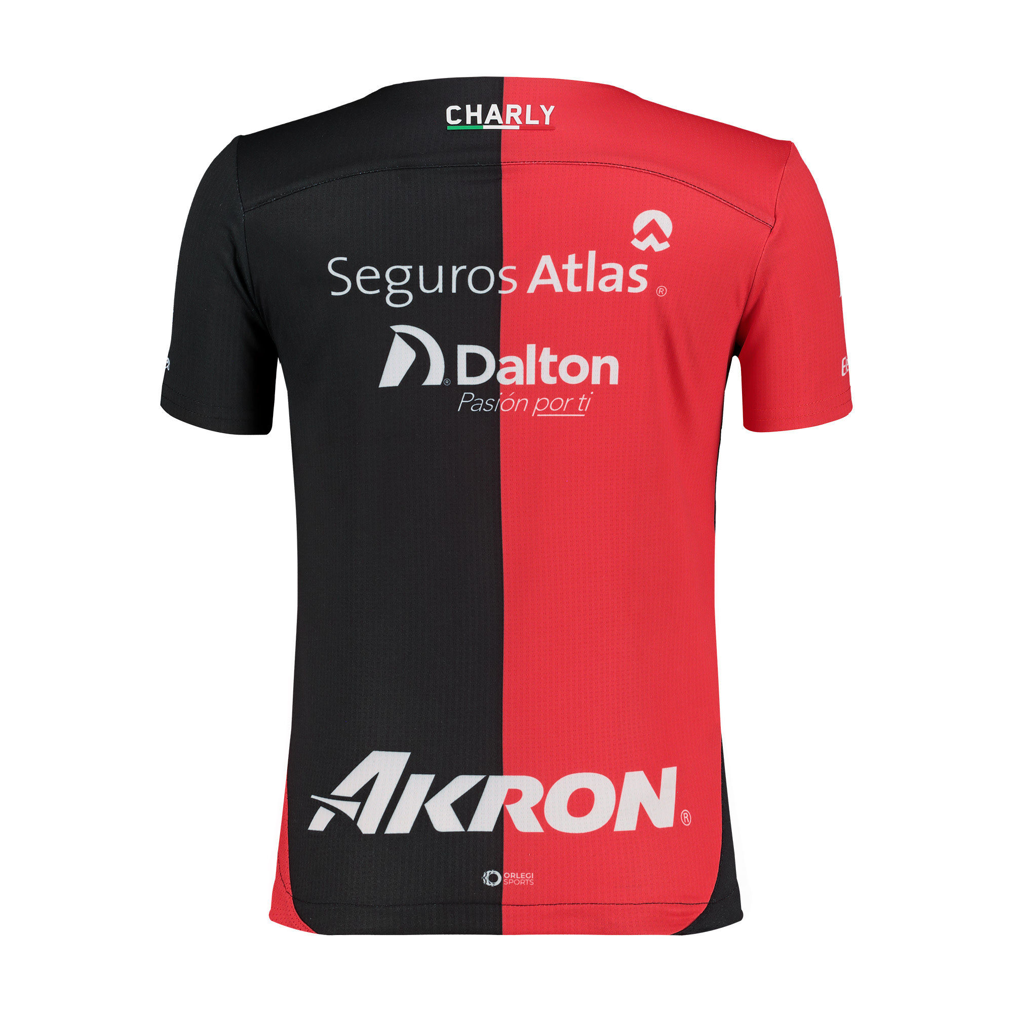 Charly Atlas FC 2024-25 Youth Home Jersey - Red/Black