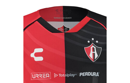 Charly Atlas FC 2024-25 Youth Home Jersey - Red/Black