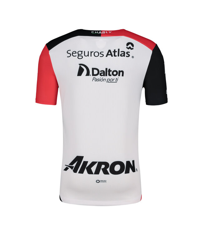 Charly Charly Atlas FC 2024-25 Away Jersey - White/Red/Black