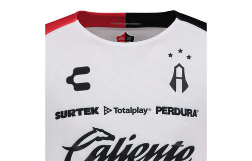 Charly Atlas FC 2024-25 Away Jersey - White/Red/Black