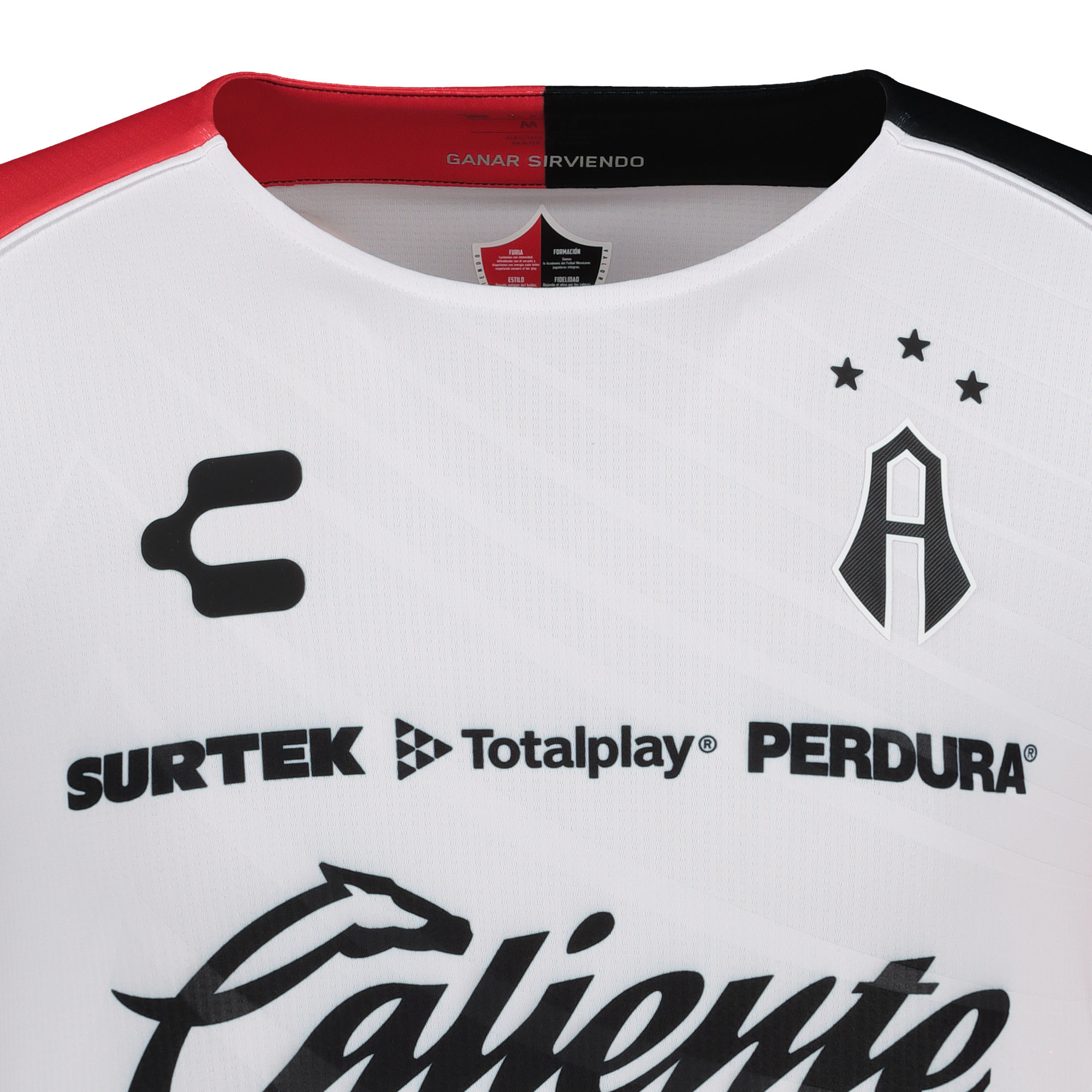 Charly Atlas FC 2024-25 Away Jersey - White/Red/Black