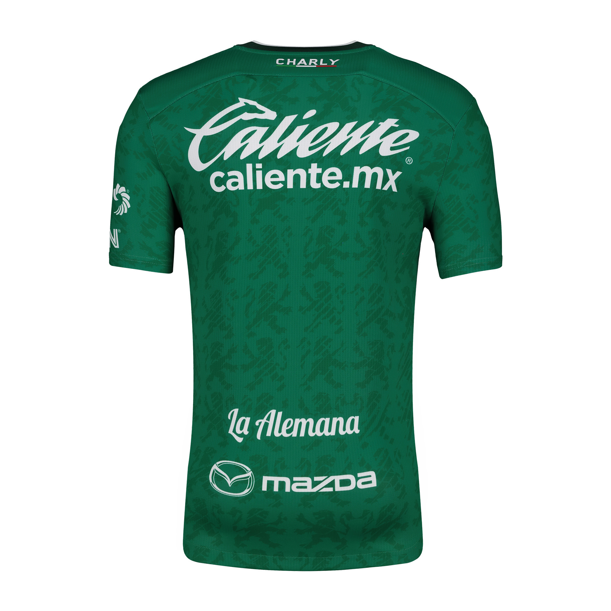 Charly Club Leon 2024-25 Home Jersey - Green/Black