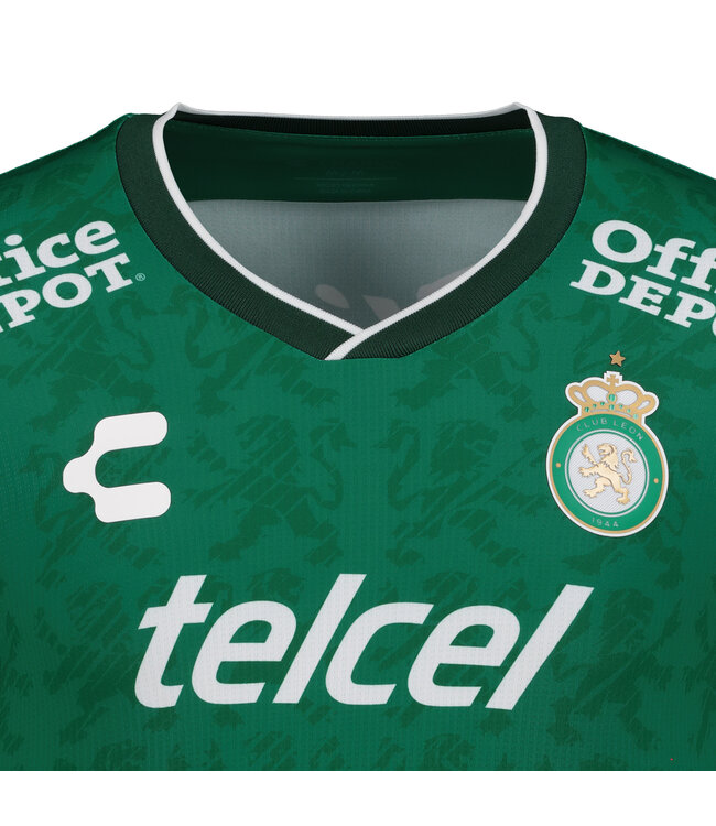 Charly Charly Club Leon 2024-25 Home Jersey - Green/Black