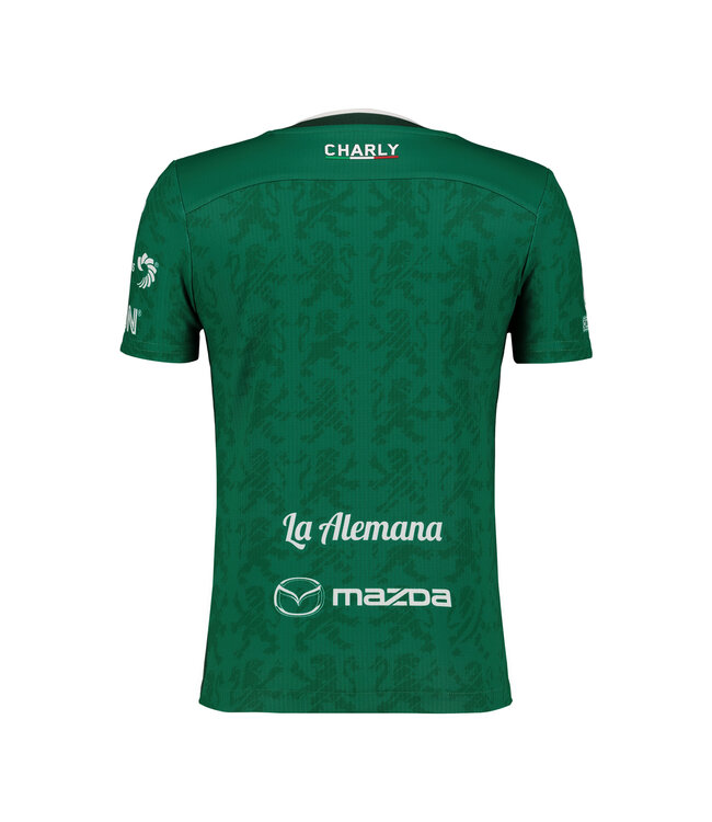 Charly Charly Club Leon 2024-25 Youth Home Jersey - Green/Black