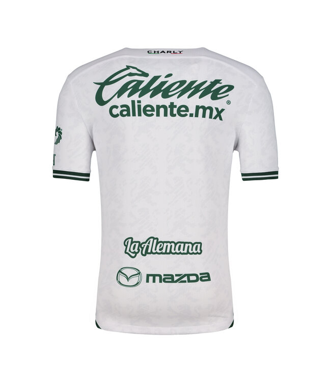 Charly Charly Club Leon 2024-25 Away Jersey - White/Green