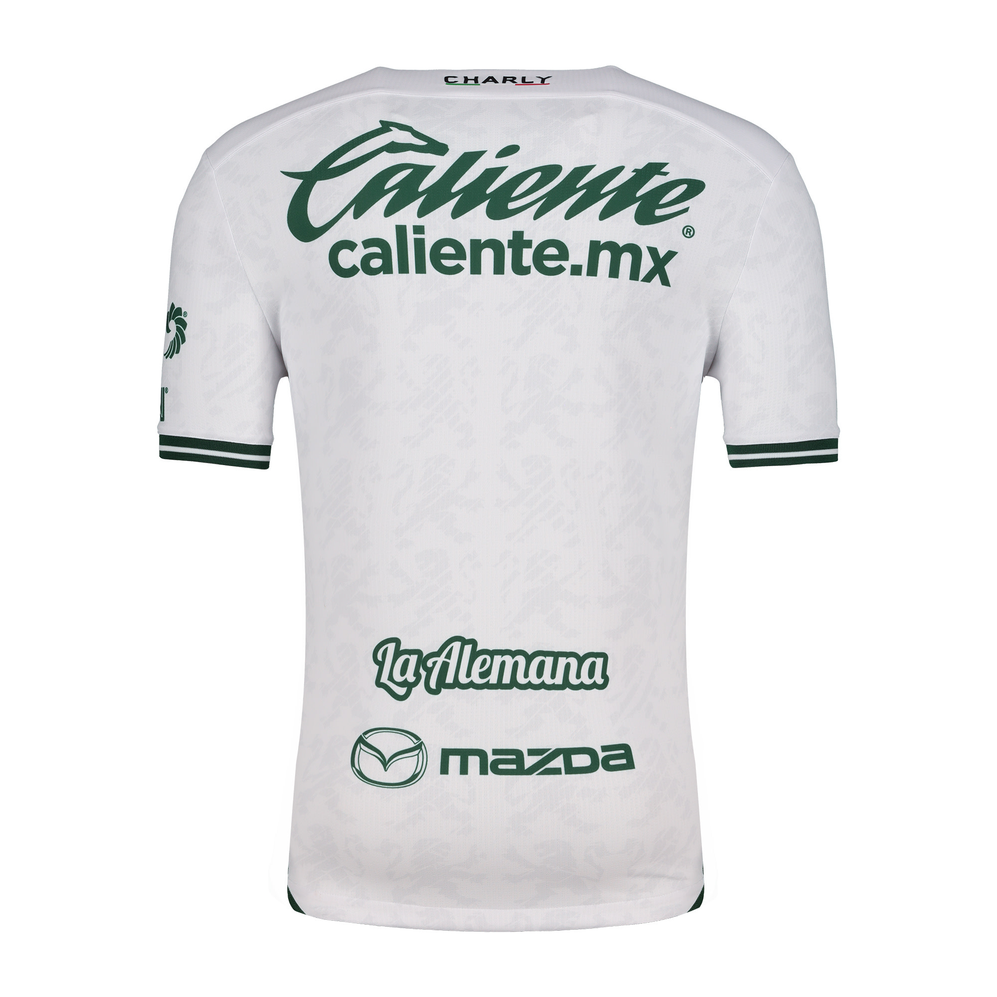 Charly Club Leon 2024-25 Away Jersey - White/Green