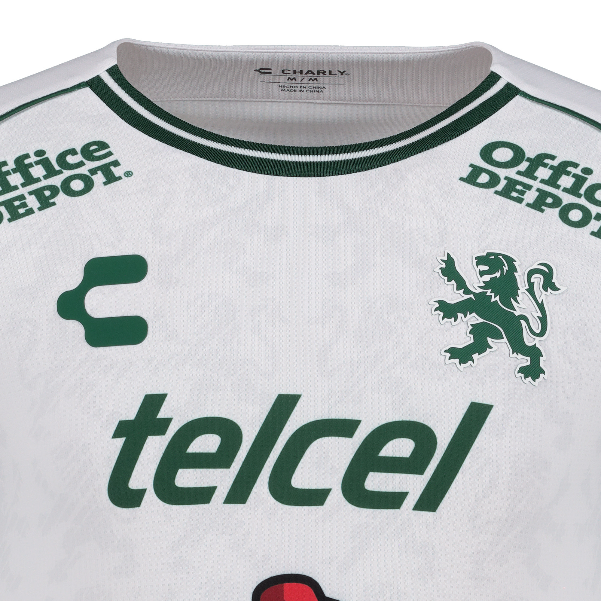Charly Club Leon 2024-25 Away Jersey - White/Green