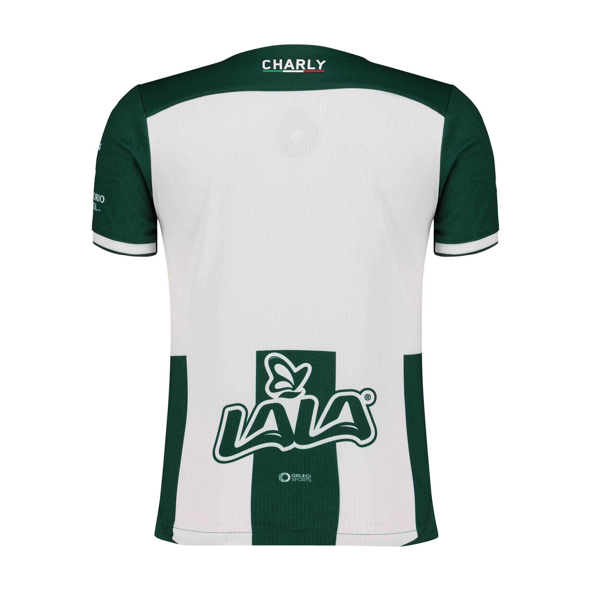 Charly Santos Laguna 2024-25 Youth Home Jersey - Green/White