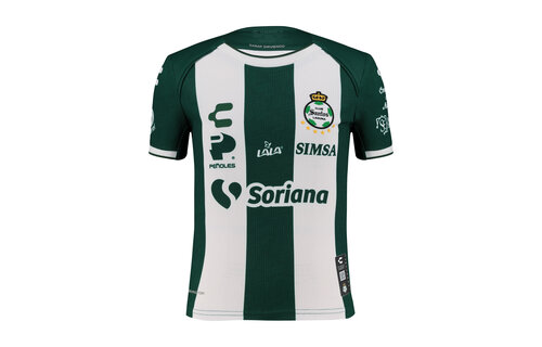 Charly Santos Laguna 2024-25 Youth Home Jersey - Green/White