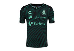 Charly Santos Laguna 2024-25 Away Jersey - Forest Green