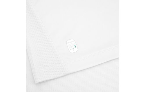 Macron UEFA Euro 2024 Official Referee WarmUp Jersey - White/Gold