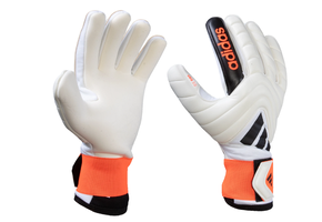 adidas Copa League Negative Cut Goalkeeper Gloves - Ivory/Solar Red/Black