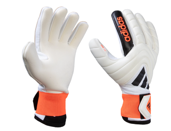 adidas Copa League Negative Cut Goalkeeper Gloves - Ivory/Solar Red/Black