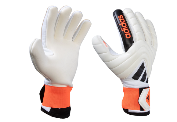 adidas Copa League Negative Cut Goalkeeper Gloves - Ivory/Solar Red/Black