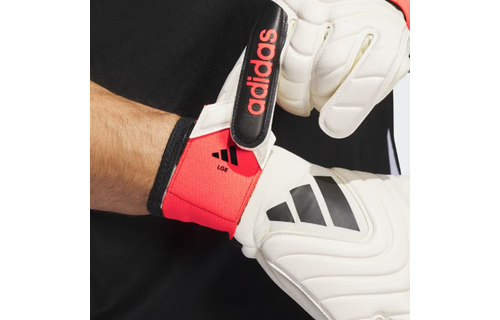 adidas Copa League Negative Cut Goalkeeper Gloves - Ivory/Solar Red/Black